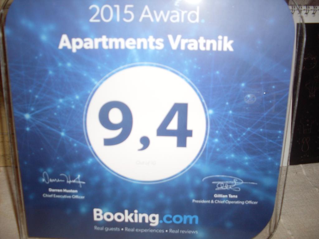 Apartments Vratnik SJJ Exterior foto